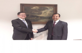 Ambassador Mr. Kumar Tuhin  met with Dr. Péter Bartha